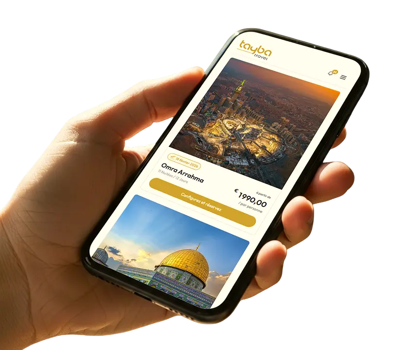 Application mobile Tayba Travel
